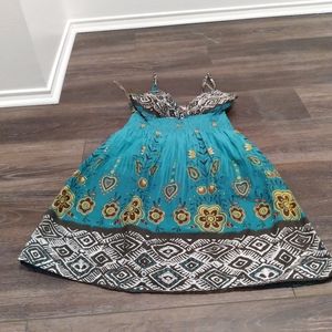 She's cool dress,size Medium,multi color